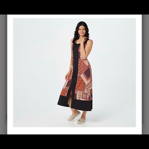 NEW Cuddl Duds Flexwear Maxi Dress - Picture 9 of 9